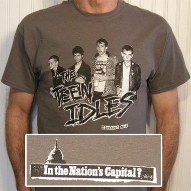 TEEN IDLES / ティーン・アイドルズ / M/TS/CHARCOAL BLACK&WHITE