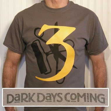 THREE / スリー / L/TS/CHARCOAL YELLOW&BLACK
