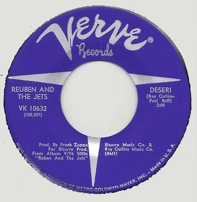 RUBEN & THE JETS / ルーベン&ザ・ジェッツ / DESERI