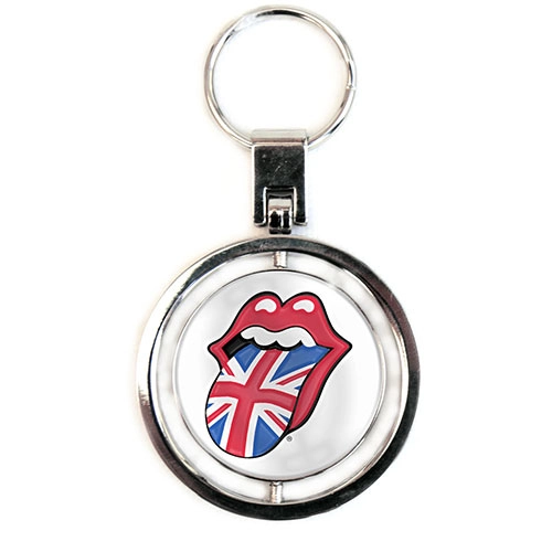 ROLLING STONES / ローリング・ストーンズ / RS SPINNER KEY CHAIN UK&US