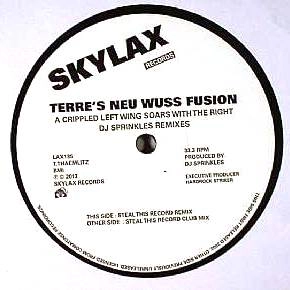 TERRE THAEMLITZ PRESENTS TERRE'S NEU WUSS FUSION / CRIPPLED LEFT WING SOARS WITH THE RIGHT
