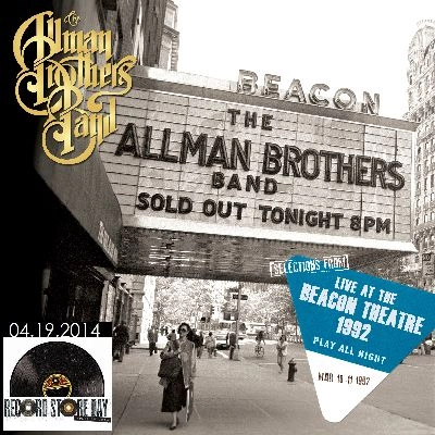 ALLMAN BROTHERS BAND / オールマン・ブラザーズ・バンド / SELECTIONS FROM "PLAY ALL NIGHT: LIVE AT THE BEACON THEATRE 1992" (2LP)