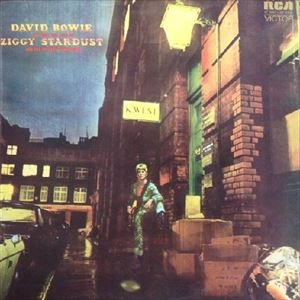 UKオリジナル デヴィッド・ボウイ ZIGGY STARDUST オレンジ艶ラベ THE RISE AND FALL OF ZIGGY STARDUST AND THE SPIDERS FROM MARS