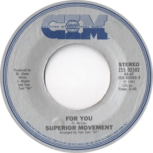 SUPERIOR MOVEMENT / スーペリアー・ムーヴメント / BE MY CINDERELLA / FOR YOU