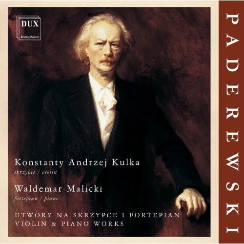 KONSTANTY KULKA / コンスタンティ・クルカ  / PADEREWSKI:VIOLIN SONATA