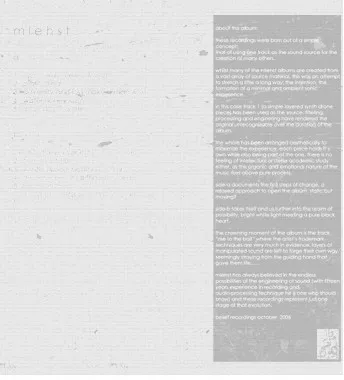 MLEHST / I AM, I WAS, I WILL