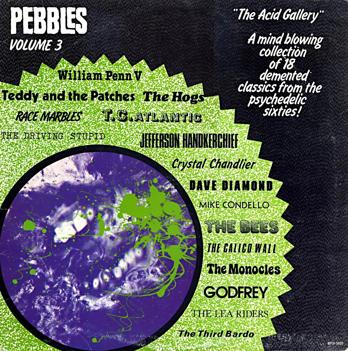 V.A. (GARAGE) / PEBBLES VOL. 3 THE ACID GALLERY
