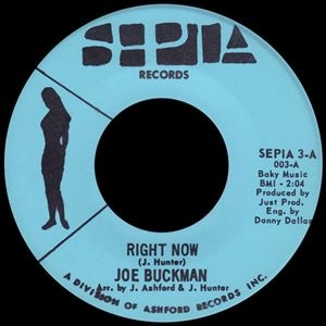 JOE BUCKMAN / ジョー・バックマン / RIGHT NOW