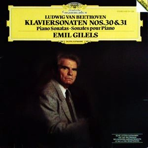 EMIL GILELS / エミール・ギレリス / BEETHOVEN: PIANO SONATA NO.30 & 31