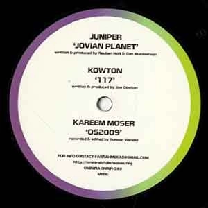 KAREEM MOSER/JUNIPER/KOWTON / WEEKLY CONTRACT EVENTS