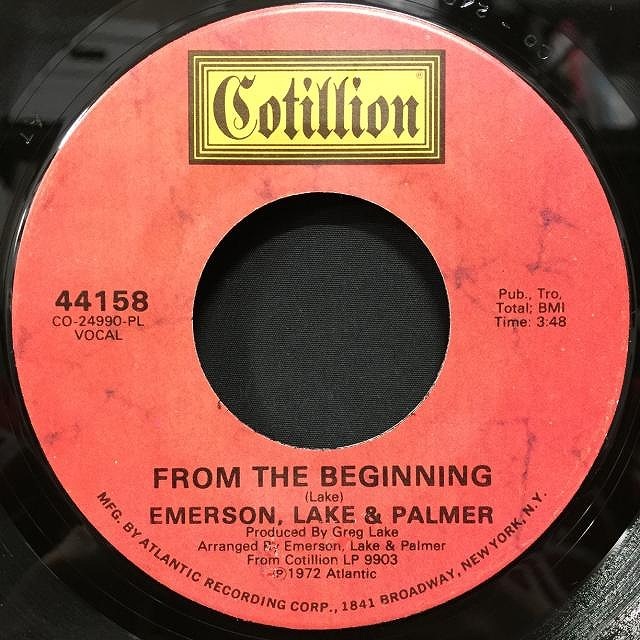 EMERSON, LAKE & PALMER / エマーソン・レイク&パーマー / FROM THE BEGINNING