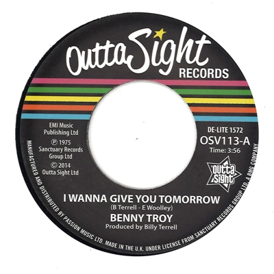 BENNY TROY / ベニー・トロイ / I WANNA GIVE YOU TOMORROW