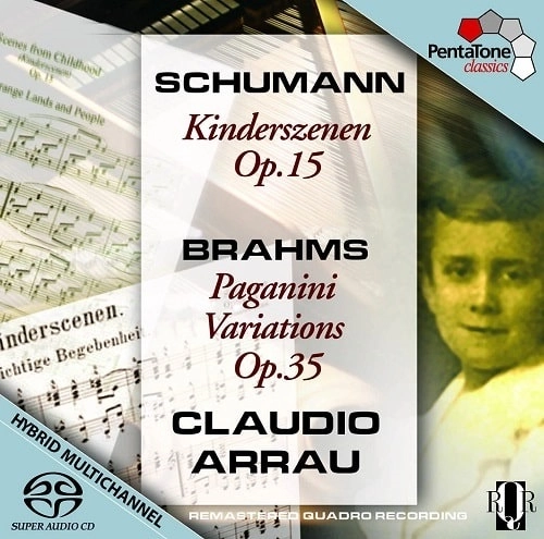 CLAUDIO ARRAU / クラウディオ・アラウ / SCHMANN: KINDERSZENEN / BRAHMS: PAGANINI VARIATIONS