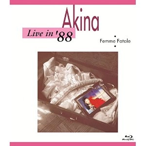 AKINA NAKAMORI / 中森明菜 / Ｌｉｖｅ　ｉｎ’８８・Ｆ（Ｂｌ