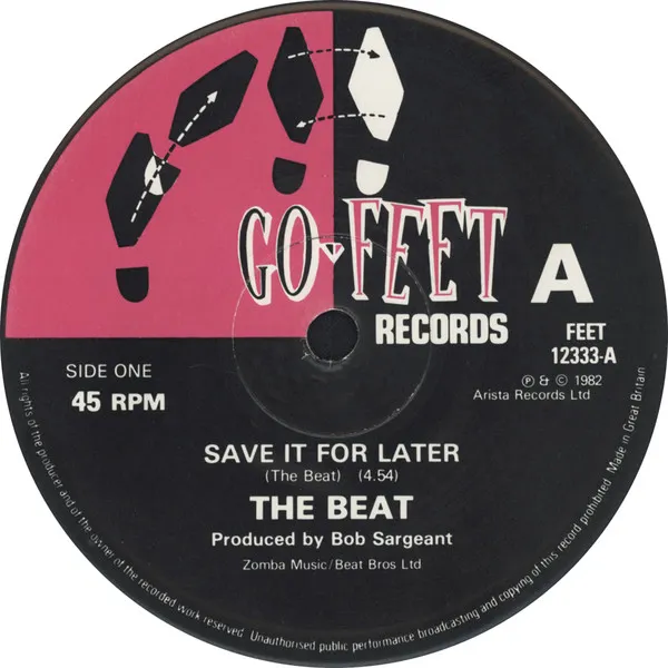 BEAT / SAVE IT FOR LATER