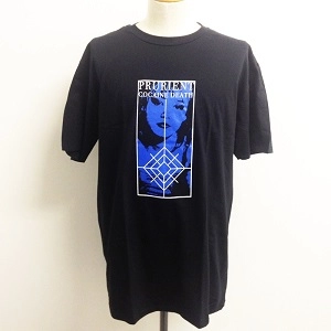 PRURIENT / プルリアント / COCAINE DEATH T-SHIRT (MEDIUM)