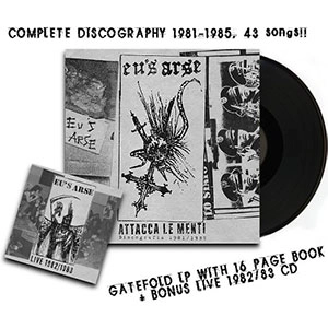 EU'S ARSE / イーユーズアース / ATTACCA LE MENTI DISCOGRAFIA 1981-85