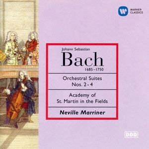 NEVILLE MARRINER / J.S.バッハ:管弦楽組曲 第2番、第3番&第4番