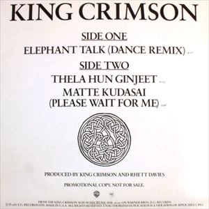 KING CRIMSON / キング・クリムゾン / ELEPHANT TALK