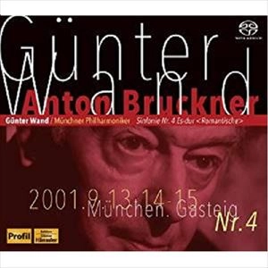 GUNTER WAND / ギュンター・ヴァント / BRUCKNER:SYMPHONY NO.4(SACD)