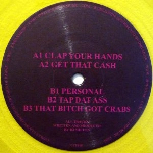DJ MILTON / DJミルトン / GET THE CASH EP