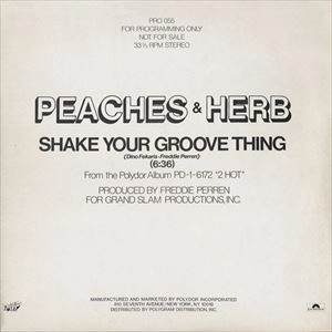 PEACHES & HERB / ピーチズ&ハーブ / SHAKE YOUR GROOVE THING