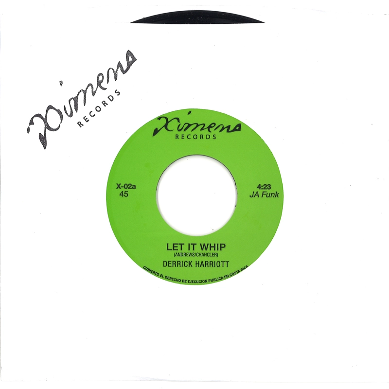 DERRICK HARRIOTT / SUSDAN CADOGAN / LET IT WHIP / JUICY FRUIT