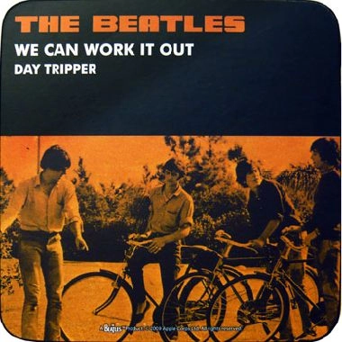 BEATLES / ビートルズ / SINGLE COASTER - THE BEATLES (WE CAN WORK IT OUT)*