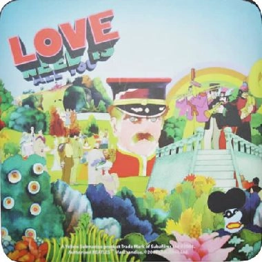 BEATLES / ビートルズ / SINGLE COASTER - THE BEATLES (YELLOW SUB PEPPER LAND)*