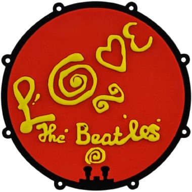 BEATLES / ビートルズ / PVC MAGNET - THE BEATLES (LOVE)