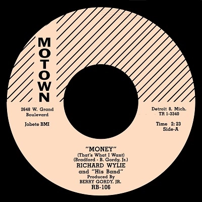RICHARD POPCORN WYLIE / リチャード・ポップコーン・ウィリー / MONEY + I'LL STILL BE AROUND