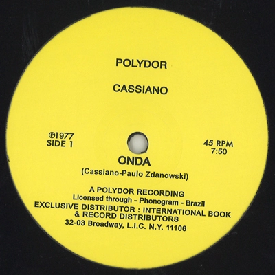 CASSIANO / カシアーノ / ONDA / CENTRAL DO BRASIL / ONDA