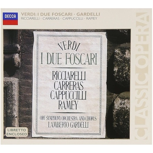 LAMBERTO GARDELLI / ランベルト・ガルデッリ / VERDI:I DUE FOSCARI