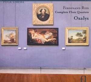 OXALYS (ENSEMBLE) / アンサンブル・オクサリス / リース: フルート四重奏曲全集