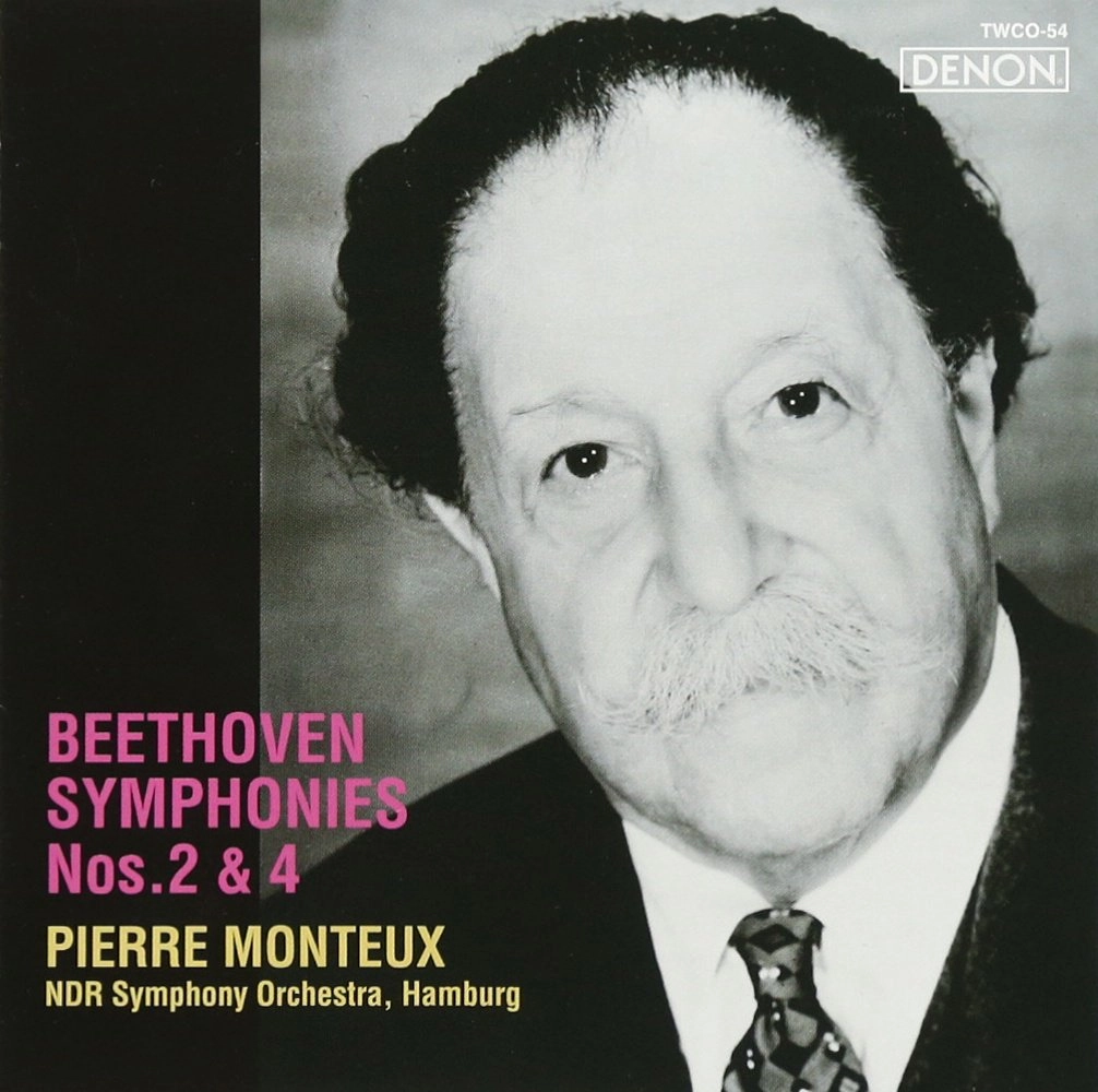 PIERRE MONTEUX / ピエール・モントゥー / ベートーヴェン:交響曲第2番、第4番