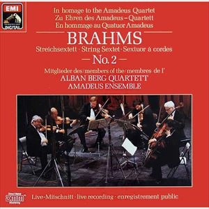 ALBAN BERG QUARTETT / アルバン・ベルク四重奏団 / BRAHMS:STRING SEXTET NO.2 OP.36