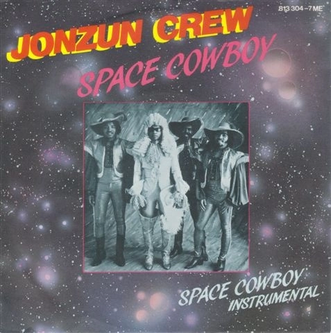 JONZUN CREW / SPACE COWBOY -GERMANY 45S-