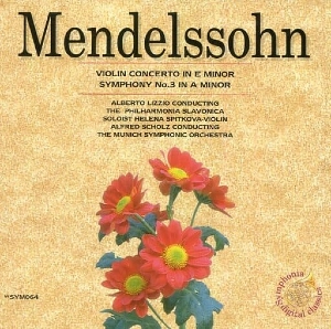 ALBERTO LIZZIO / アルベルト・リッツィオ / MENDELSSOHN: VIOLIN CONCERTO IN E MINOR / SYMPHONY NO.3 IN A MINOR
