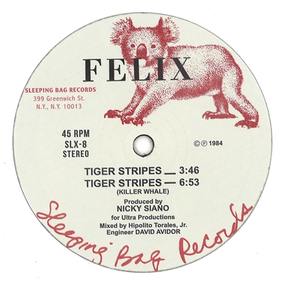 FELIX (ARTHUR RUSSELL & NICKY SIANO) / TIGER STRIPES