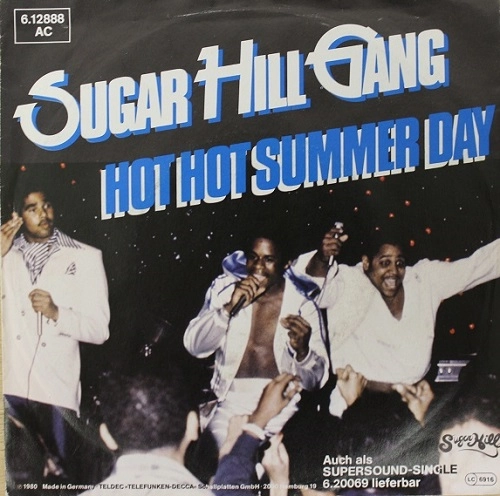 SUGARHILL GANG / シュガーヒル・ギャング / HOT HOT SUMMER DAY -GERMANY 45'S-