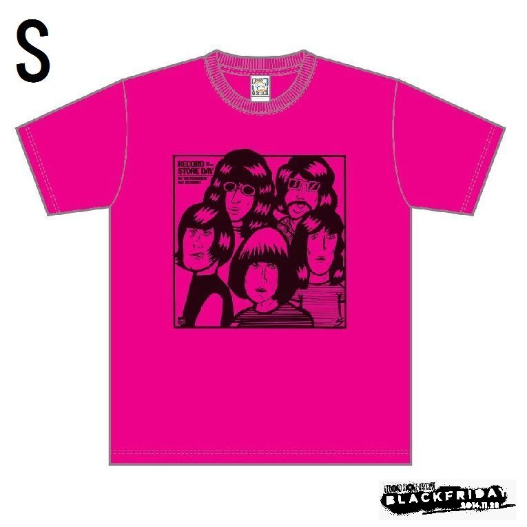 RECORD STORE DAY / DO YOU REMEMBER R&R RECORDS? EXCLUSIVE T-SHIRT / SHOCKING PINK / S SIZE