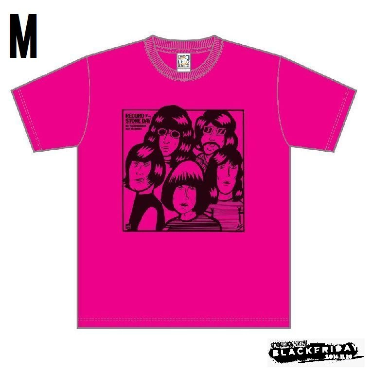 RECORD STORE DAY / DO YOU REMEMBER R&R RECORDS? EXCLUSIVE T-SHIRT / SHOCKING PINK / M SIZE