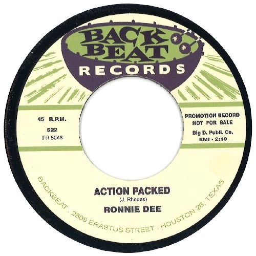 RONNIE DEE / ACTION PACKED/I MAKE THE LOVE