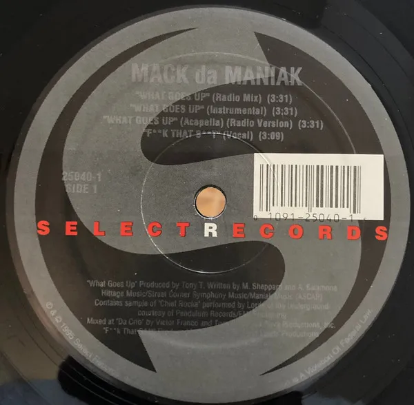 MACK DA MANIAK / WHAT GOES UP