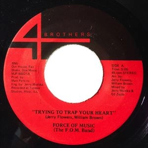 FORCE OF MUSIC (THE F.O.M.BAND) / フォース・オブ・ミュージック / TRYING TO TRAP YOUR HEART / FEEL YOUR LOVE