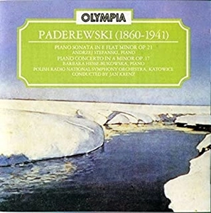 JAN KRENZ / ヤン・クレンズ / PADEREWSKI: SONATA IN E FLAT MINOR OP.21
