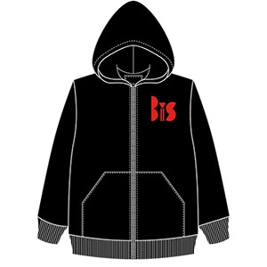 BiS (新生アイドル研究会) / パーカーＬ/BLACK:RED/シンセイアイドルケンキュウカイ / PARKER L/BLACK:RED/SHINSEIIDOLKENKYUUKAI