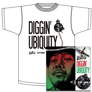 DJ MURO / DJムロ / KING OF DIGGIN' "DIGGIN' UBIQUITY"★ユニオン限定T-SHIRTS付セットMサイズ