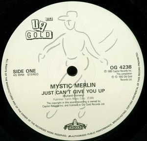 MYSTIC MERLIN / ミスティック・メルリン / JUST CAN'T GIVE YOU UP / MR. MAGICIAN