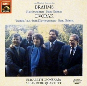 ALBAN BERG QUARTETT / アルバン・ベルク四重奏団 / BRAHMS / DVORAK: PIANO QUINTET